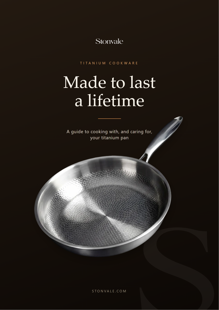 Stonvale Titanium Pan Care Guide — eBook cover