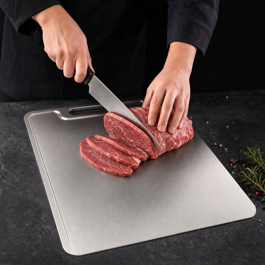 Pure Titanium Cutting Board - PFAS Free