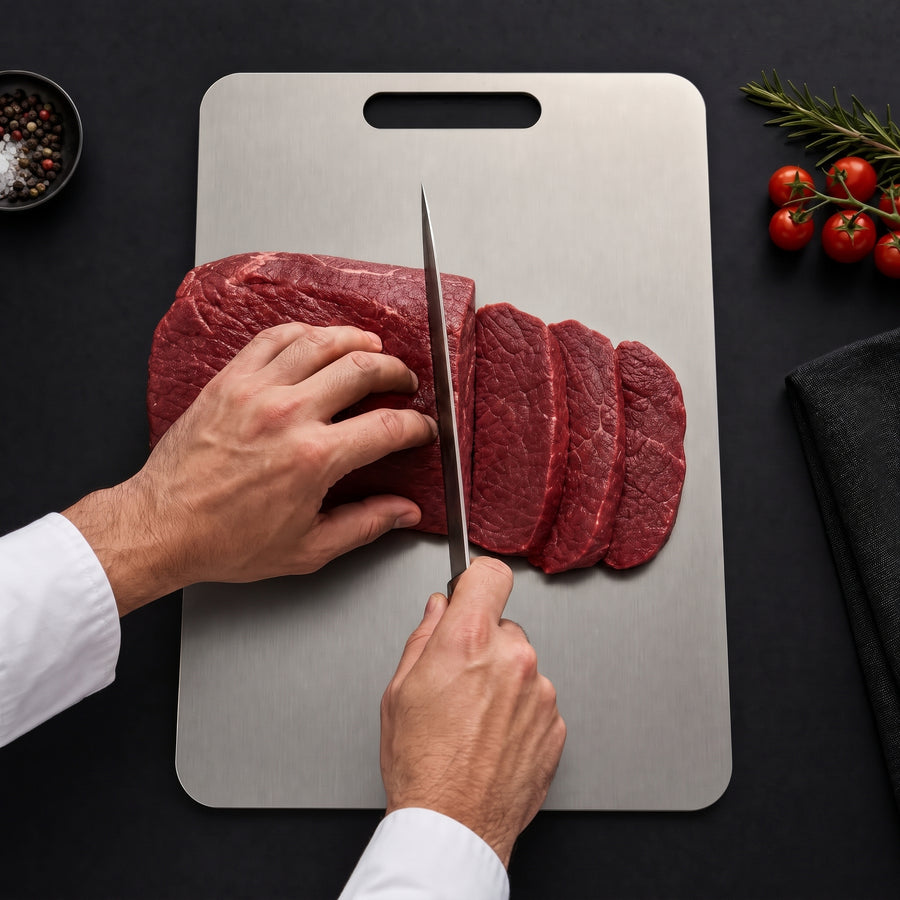 Pure Titanium Cutting Board - PFAS Free